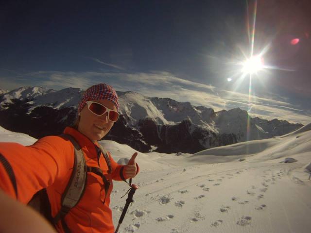 Sonce in sneg