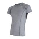 Men's merino short sleeve shirt Sensor Active