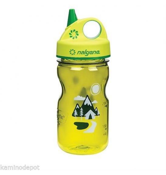 Otroška steklenička Nalgene Grip'n'Gulp Yellow Trail