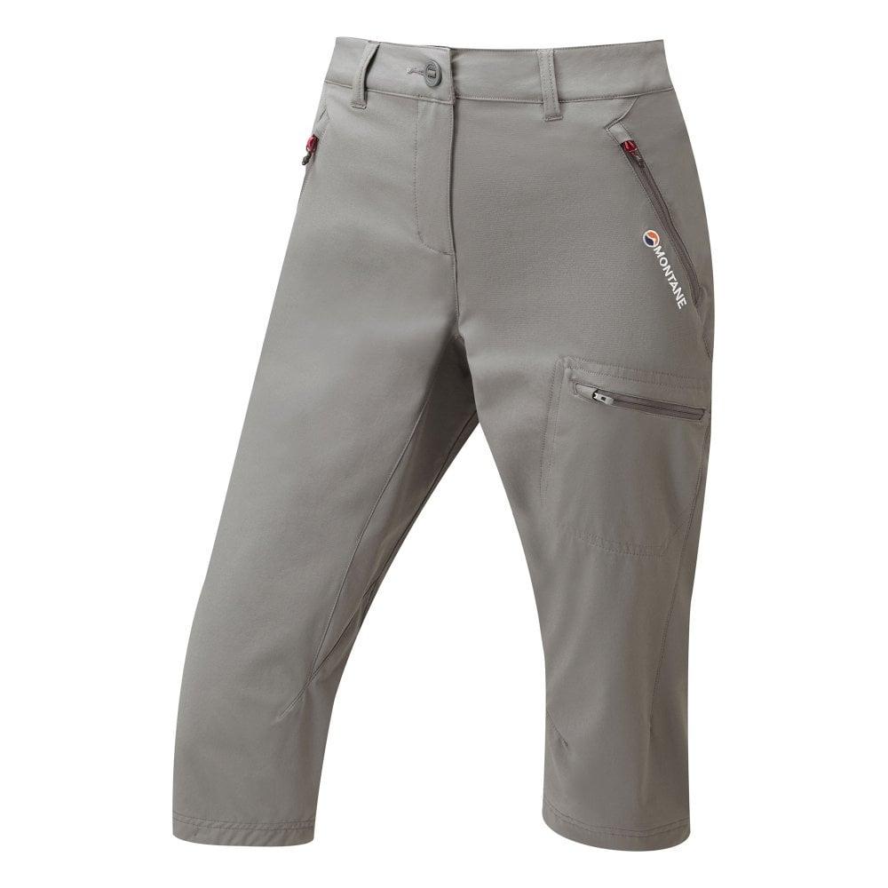 Montane Womens Dyno Stretch Shorts Pants Trousers Bottoms Grey Sports Outdoors 
