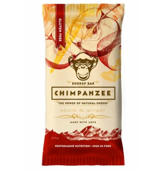 Natürlicher Energy Bar Chimpanzee Apple Ginger