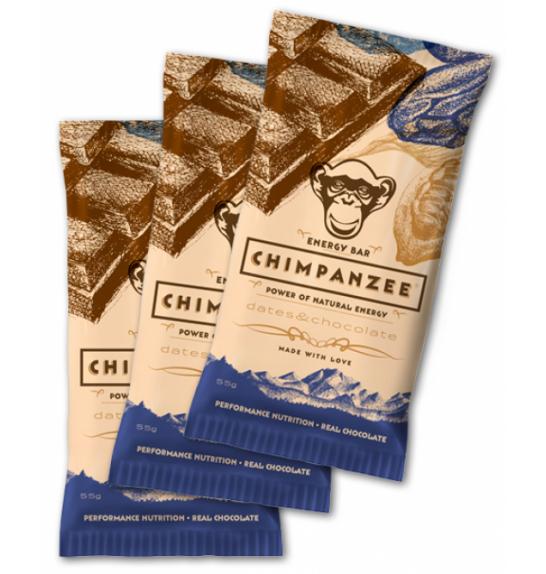 Package Chimpanzee Chocolate date Natural Energy Bar 3 for 2