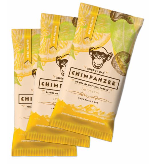 Package Chimpanzee Lemon Natural Energy Bar 3 for 2