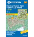 038 Vipiteno, Alpi Breonie, Sterzing, Stubaier Alpen- Tabacco