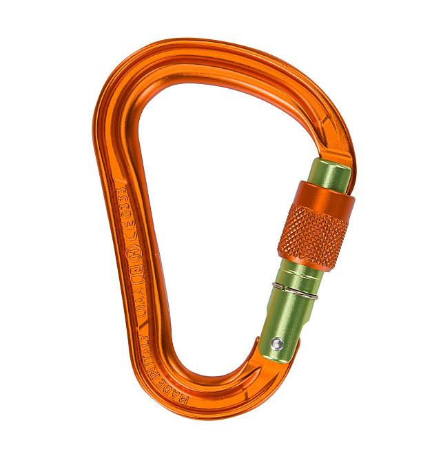 Climbing Technology Mosquetón Warlock con tuerca
