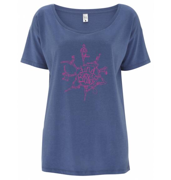 Frauen T-shirt mit kurzen Ärmeln Hybrant Find your Balance