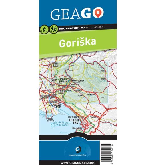 GeaGo Goriška 1:50 000 (paper)
