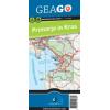 Sporttreiben Landkarte GeaGo Küstenland und Karstgebiet 1:50 000