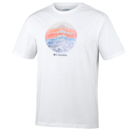 Men T-shirt Columbia Mountain Sunset