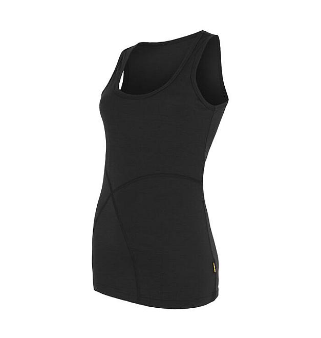 Sensor Active Camiseta sin mangas de merino para mujer