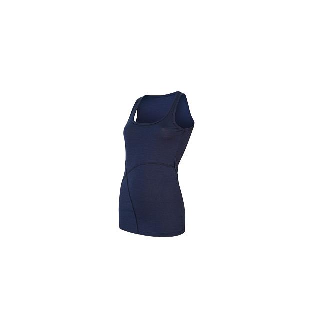 Sensor Active Camiseta sin mangas de merino para mujer