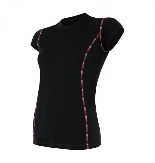 Women's short sleeve shirt Sensor Merino Air