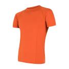 Men's short sleeve shirt Sensor Merino Air