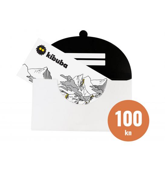 Kibuba Poklon bon 100 kn - 13,27 EUR