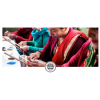 Zapestnica Sherpa Mayalu Ikat Roll On Bracelet