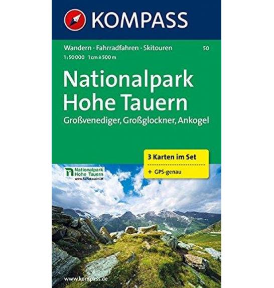 Zemljovid Kompass National Park Hohe Tauern 50- 1:50.000