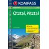 Guida escursionismo e turismo Kompass Otztal- Pitztal 902