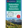 Mappa Kompass Dolomiti 672- 1:35.000