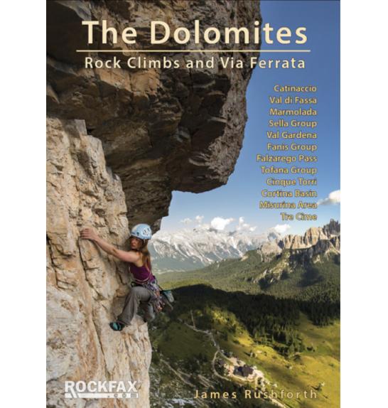 Climbing guide Rockfax Dolomites