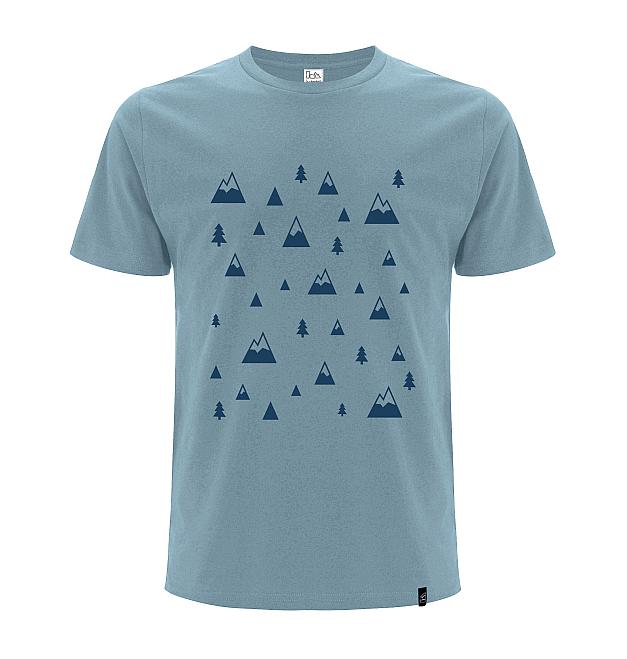 Camiseta de algodón orgánico con estampado Hybrant
