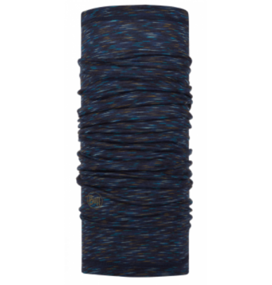 Allzweck-Bandana Buff Lightweight Merino Wool Denim Multi Stripes