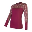 Langes Merinoshirt für Damen Sensor Impress