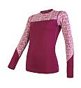 Camisa larga de merino para mujer Sensor Impress