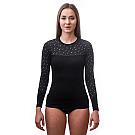 Langes Merinoshirt für Damen Sensor Impress