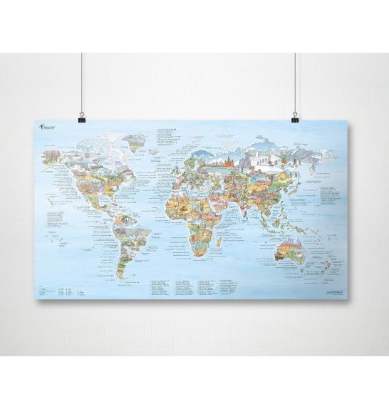 Pohodniški zemljevid sveta