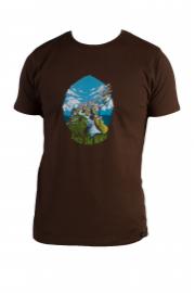 Men T-shirt Hybrant Into The Wild