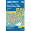 Zemljevid Tabacco 034 Bozen-Ritten-Salten Bolzano-Renon-Salto