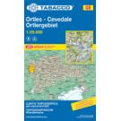 Zemljovid Tabacco 08 Ortles, Cevedale / Ortlergebiet