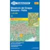 Mappa Tabacco 051 Monte Grappa, Bassano - Feltre