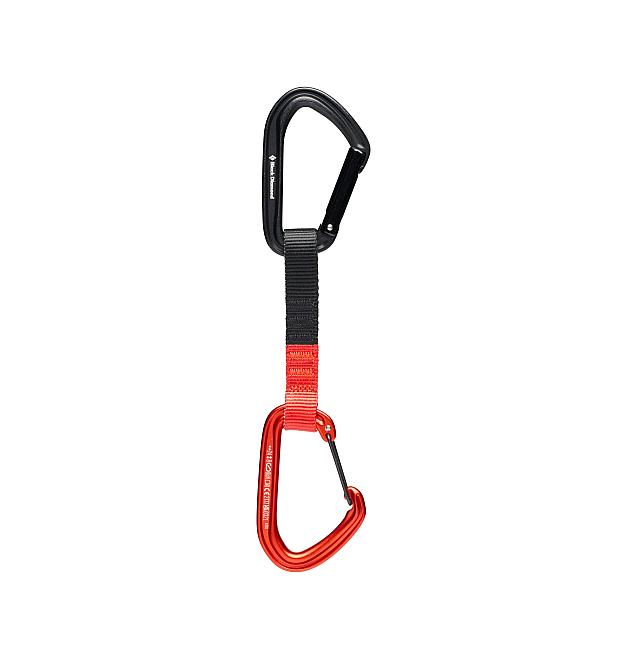 Sistema de mosquetón Black Diamond Hotforge Hybrid de 12 cm