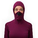 Ženski majica s kapuco Sensor merino double face