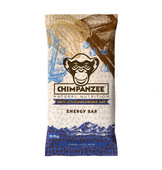 Naravna energijska ploščica Chimpanzee Dark Chocolate Sea Salt