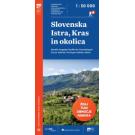 Karta Slovenske Istre, Kras 1:50,000