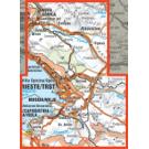 Mapa de Istria eslovena, Karst 1:50.000