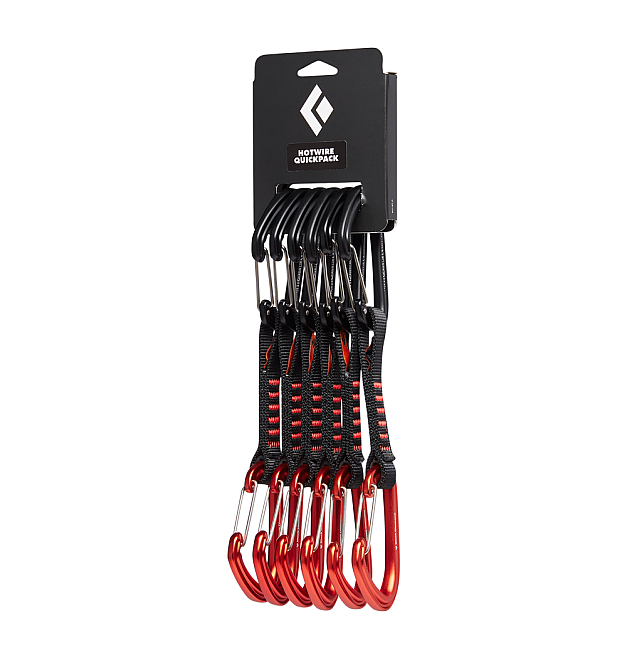Set di rinvii Black Diamond Hotwire Quickpack 12cm