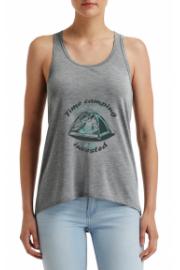 Women sleeveless T-shirt Time Camping Hybrant