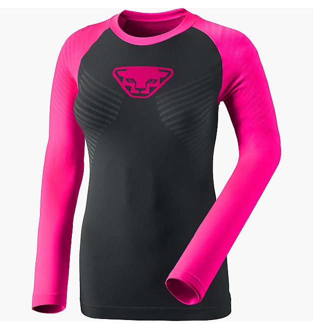 Camiseta Dynafit Speed mujer sin costuras y manga larga