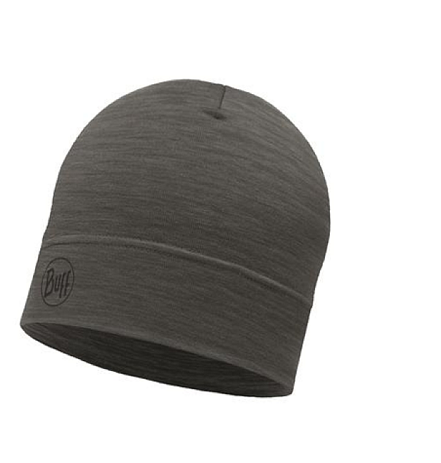 Gorra Buff Merino Lightweight Solid Gris