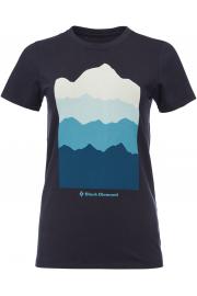 Camiseta de manga corta Black Diamond Vista para mujer
