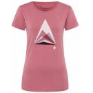 Women T-shirt Black Diamond Mountain Transparency