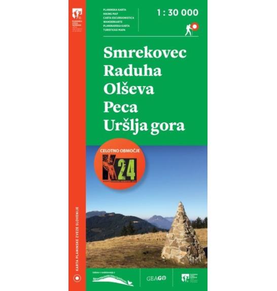 Planinska zveza Slovenije Smrekovec, Raduha, Olševa