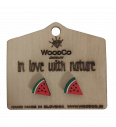Orecchini in legno WoodCo Lubenice