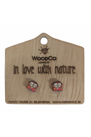 Orecchini in legno WoodCo WV T1