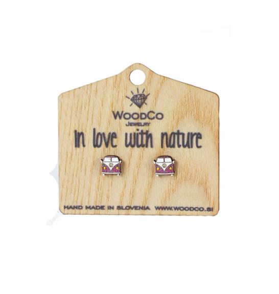 Holz-Ohrringe WoodCo WV T1