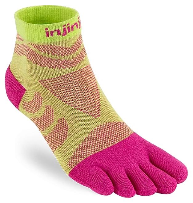 Calcetines Injinji Ultra Run Mini Crew para mujer