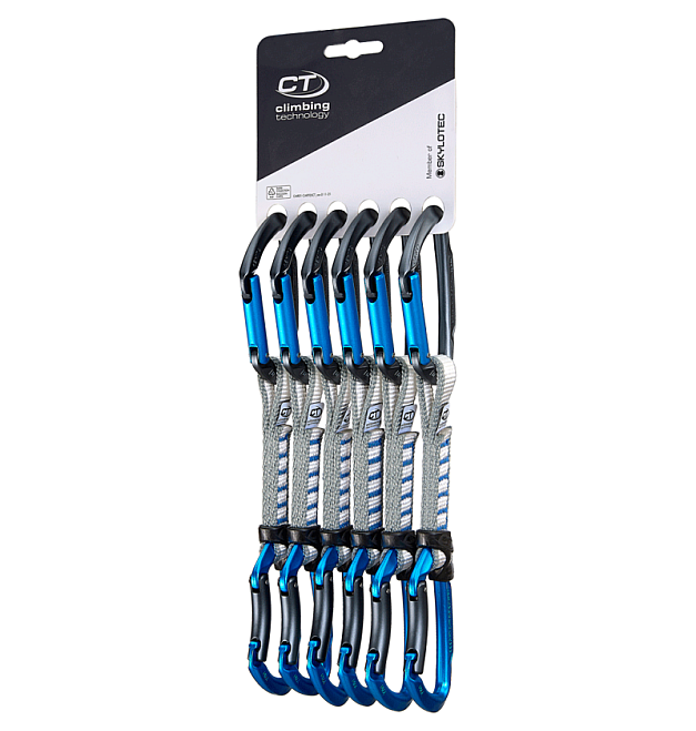 Sistema de mosquetón 6x Climbing Technology Lime